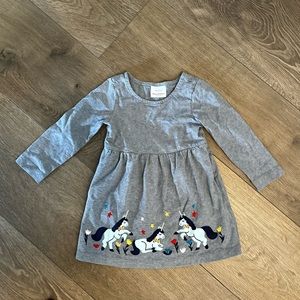 HA Unicorn Dress, like new! Size 90cm or 3T